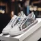 Men's Canvas Shoes Trendy Breathable Board shoes Embroidered Casual Fashion shoes Driving cloth