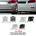 Per BMW F10 Auto Paraurti Posteriore Gancio di Traino Tappo di Copertura Accessorio Nero Bianco Argento Per BMW Serie 5 520 523 525 528 530 535i 2011-2017
