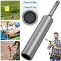 Driver per asta di terra SDS Plus per aste di terra da 5/8 pollici 3/4 pollici Driver per asta di terra in acciaio temprato durevole per accessori per utensili elettrici