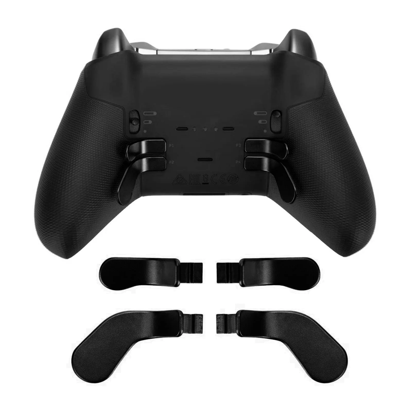 4 Stück Controller-Paddel, Ersatz-Controller-Teile aus Edelstahl für Xbox One Elite Controller Serie 2, Modell 1797 Image