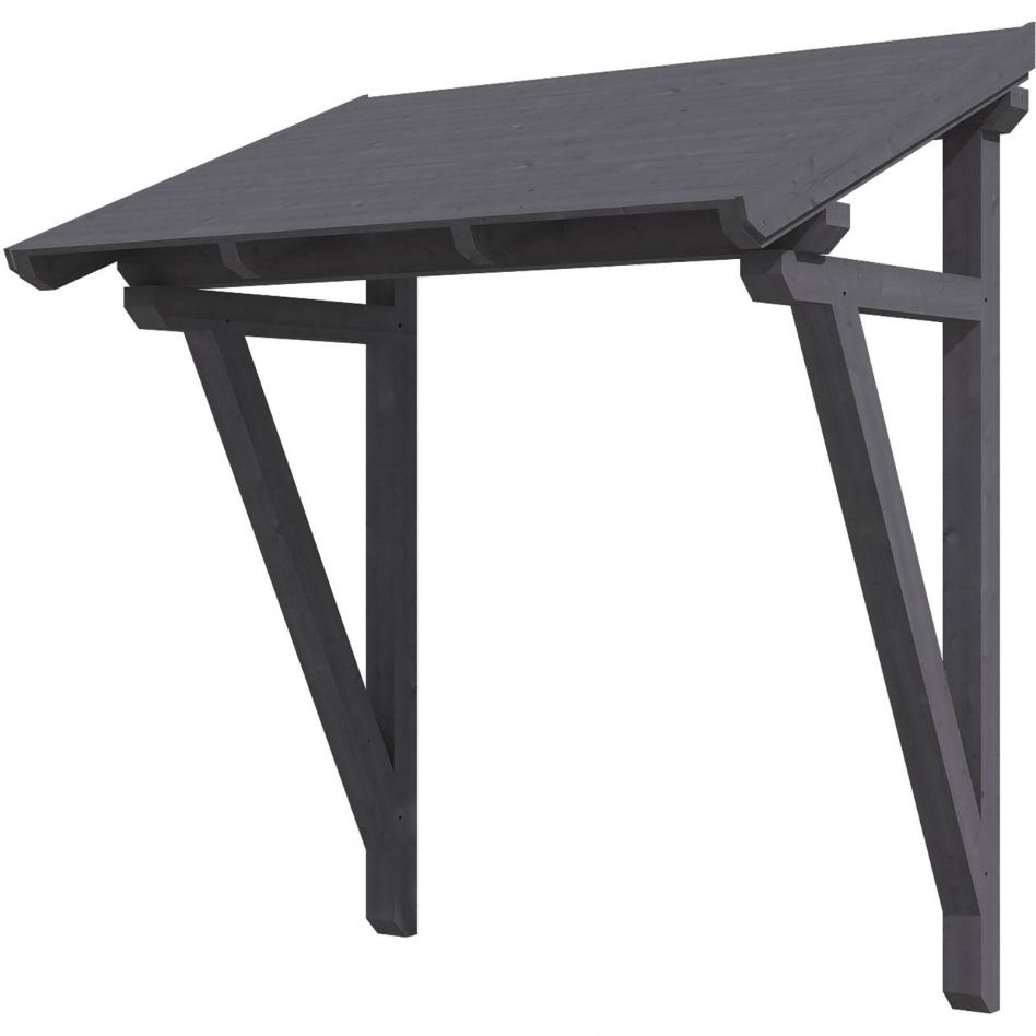 Skan Holz Vordach Paderborn Dach Schiefergrau, Typ 2 Image