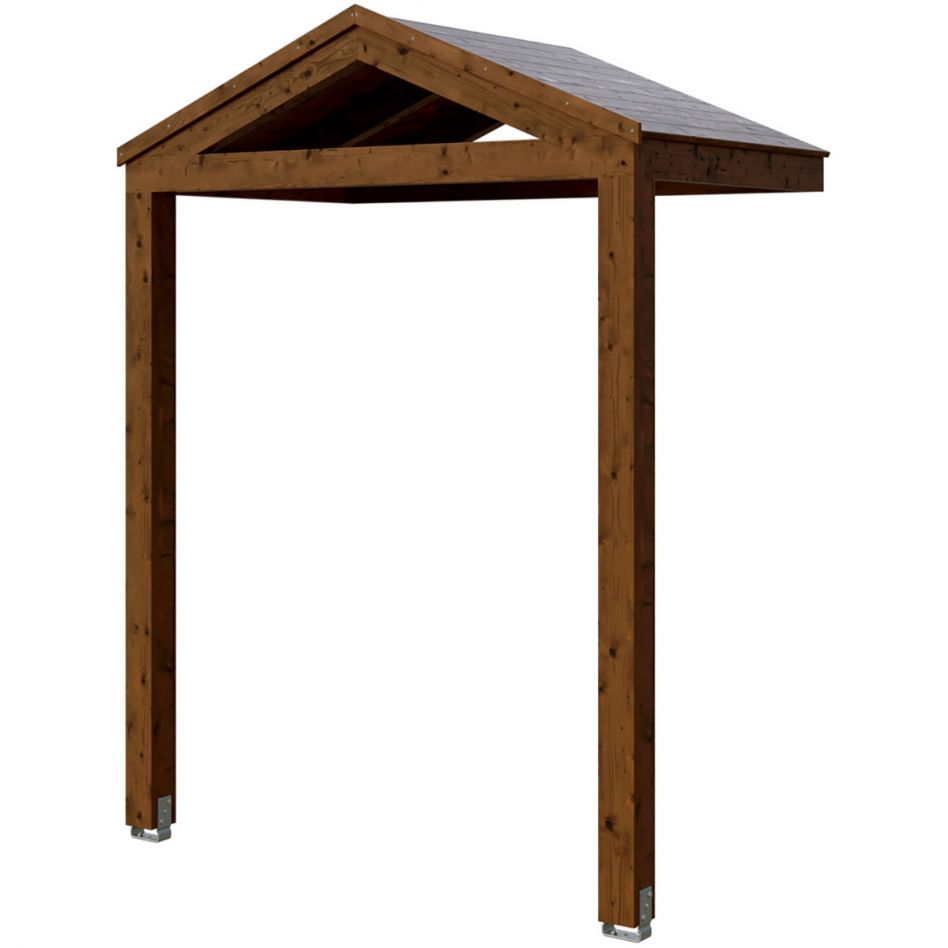 Skan Holz Vordach Sellin Dach Nussbaum Image