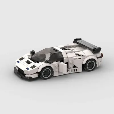 Kreative Bildung, Sport rennwagen, Montage, kompatibel mit Lego-Blöcken, DIY-Puzzle, Moc-Autos Image