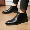 Prägnanter Stil Herren-Chelsea-Stiefel, schwarz, modisch, Business-Kleid, soziale Schuhe, handgefertigt, China-Leder, Business-Schuhe, große Größe 48