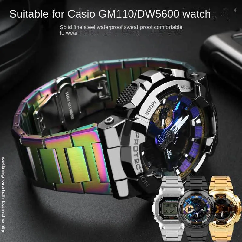 Für casio GA-2100 gm2100 armband G-SHOCK bauernhaus eiche modifiziert raffinierte stahl uhr kette stahl herren armband armband Image