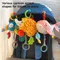 Weiche Stofftier Rassel Hand Grip Baby Spielzeug Baby Rassel Tiere Spielzeug Infant Sensorischen Reise Spielzeug Neugeborene Auto Sitz Rasseln Spielzeug