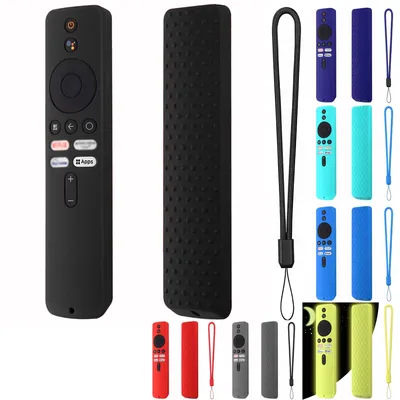 Silicone Protective Case for Xiaomi TV Box S 2nd Gen Remote Control for Mi TV Stick Anti-drop
