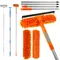 Extendable Window Cleaner Tools Set 180° Rotatable Long Handle Window Mop Household Squeegee Wiper