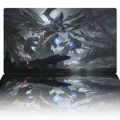 YuGiOh Cyberdark End Dragon Playmat TCG CCG Mat Board Game Mat Trading Card Game Mat Anime Mouse Pad