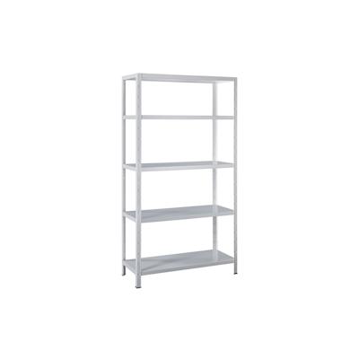 SCHULTE Regalwelt Stecksystem-Grundregal, 5 Böden, 2000x1200x500, weiß Image