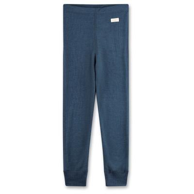 Sanetta - Kid's Hose long Wool / Silk Wool - Merinounterwäsche Gr 92 blau Image