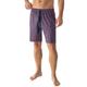 Pyjamashorts MEY "GRAPHIC STRIPES", Herren, Gr. S, N-Gr, rot (true rot), Interlock, Obermaterial: 100% Baumwolle, casual, kniefrei, Hosen, Interlock-Jersey