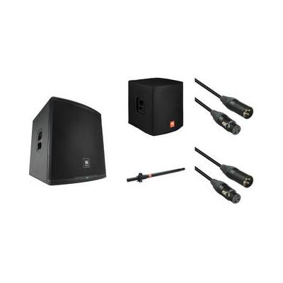 JBL EON718S Kit with Cover, Pole, and Cables JBL-EON718S-NA