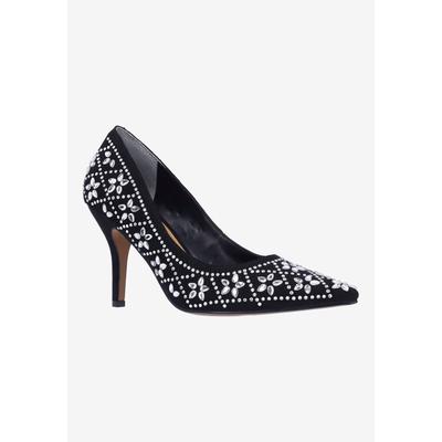 Wide Width Women's Barlow Pump by J. Renee in Black (Size 13 W)