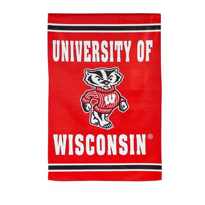 Embossed Suede Flag, House Size, University of Wisconsin-Madison