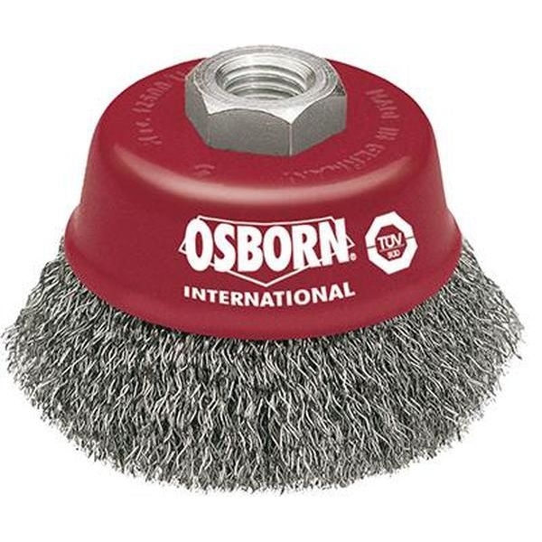 Topf-Bürste, Besatz Stahldraht gewellt, Bürsten-Ø 60 mm Image