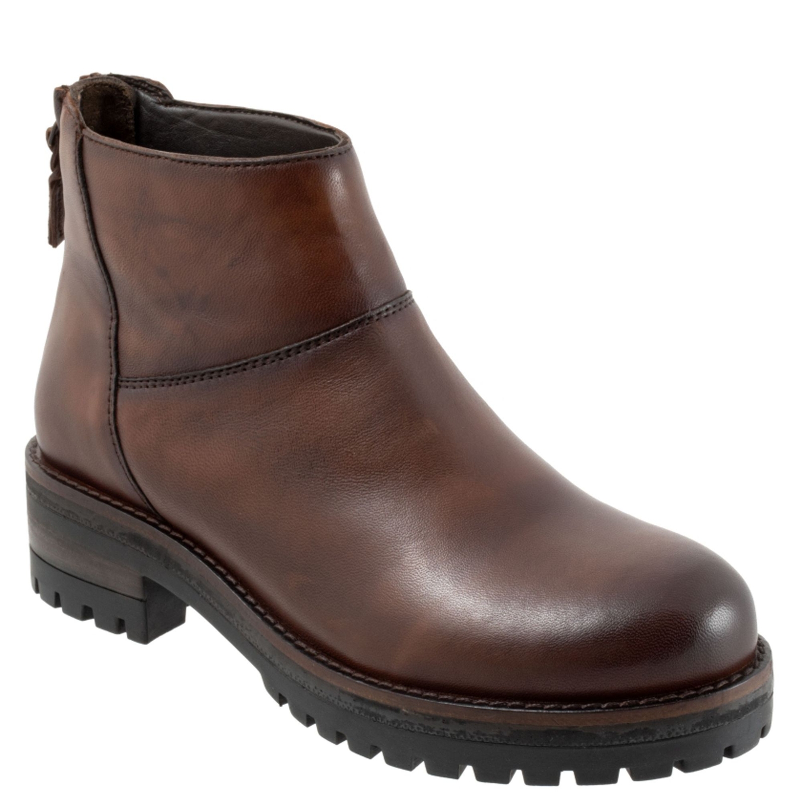 Softwalk Elmhurst - Womens 6 Brown Boot Medium