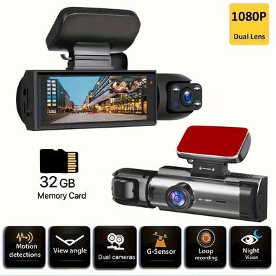 TEMU 1080p , Cam For , And , Car Ir , Recording, Car Dvr 3.16 Ips , Car Dashboard Cam