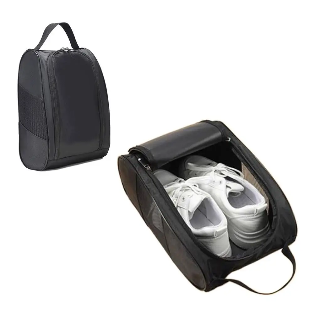 Borsa per scarpe da golf portatile Borse per scarpe in tessuto Oxford Borsa da golf leggera e traspirante Borsa per scarpe da tennis da calcio antipolvere