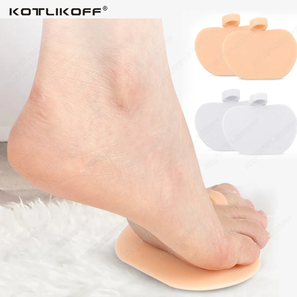 Cuscinetti per inserti in gel per l'avampiede per scarpe da donna Cuscinetti per alleviare il dolore al piede in silicone per sandali con tacco alto Morbidi assorbono ammortizzanti