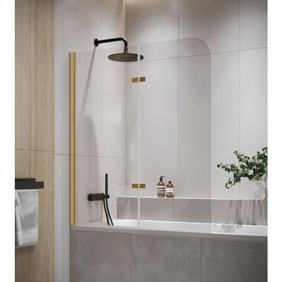Badewanne Austin Gold 5mm mit Nanobeschichtung 100 x 140cm Dusch Image