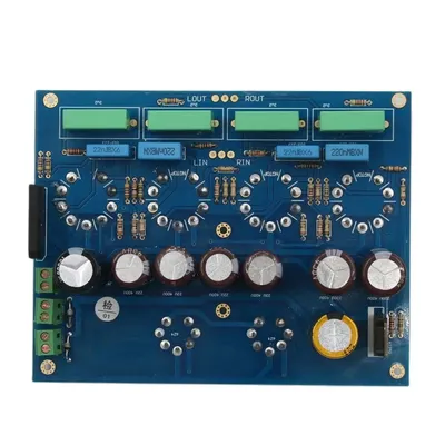 12AX7 12AU7 Vakuum Röhre Audio Preamp Bord Fertigen & Kits & Bare Leiterplatten Basierend auf Image