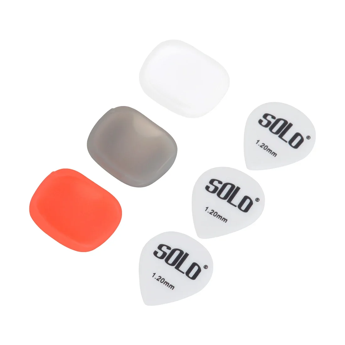 3 stücke Gitarren picks Griffe profession elle Gitarre Haltungs korrektor rutsch fest mit Silikon hülle Finger Fixateur für Anfänger Praxis Image