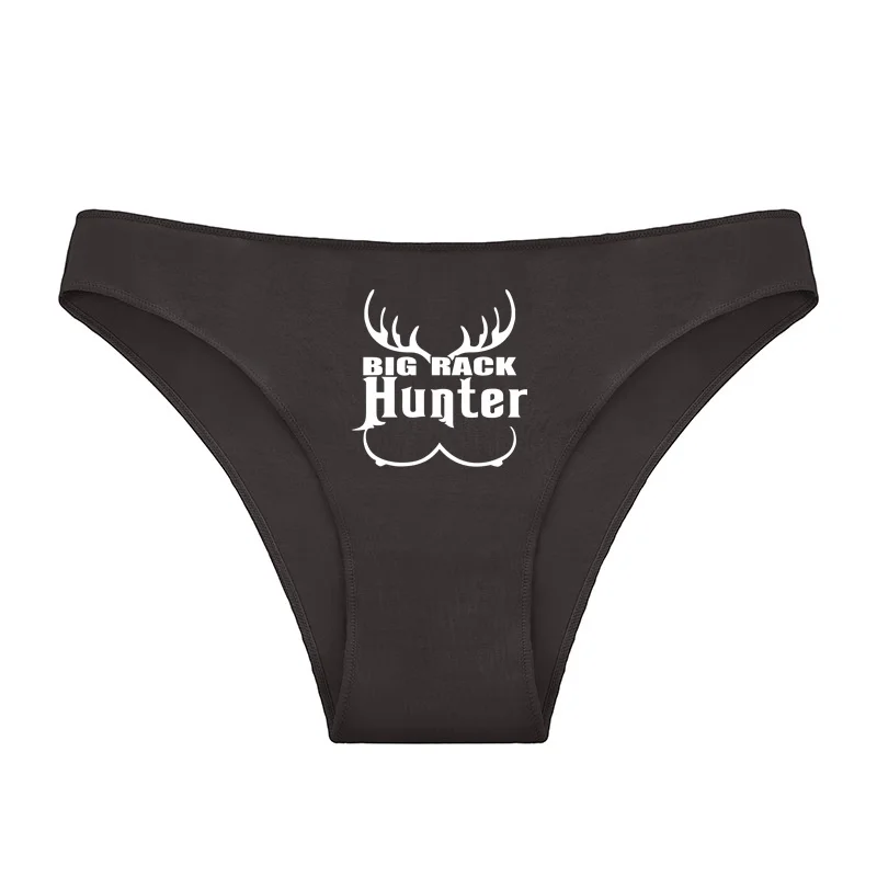 Antler Big Rack Hunter Letters Sexy Dessous Freche Unterwäsche für Frauen Personalisierte Höschen Mädchen Unterhosen Baumwollunterwäsche Image