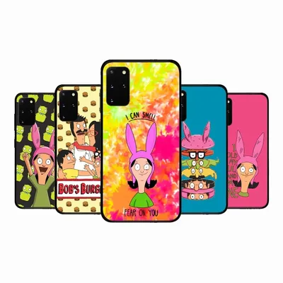 Cartoon B-Bobs B-Burger Kissen bezug für Samsung s 9 10 20 21 22 23 30 23 24 plus Lite Ultra Fe S10Lite Fundas