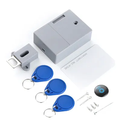 Batterie ic Karte Sensor Schrank Schublade intelligente Smart lock DIY unsichtbare versteckte digitale Schloss ohne Loch