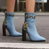 2024 Herbst neue Mode gemischte Farbe Schnürstiefel etten für Frauen Europa Amerika spitzen Zehen High Heel große Schuhe 45 46 47