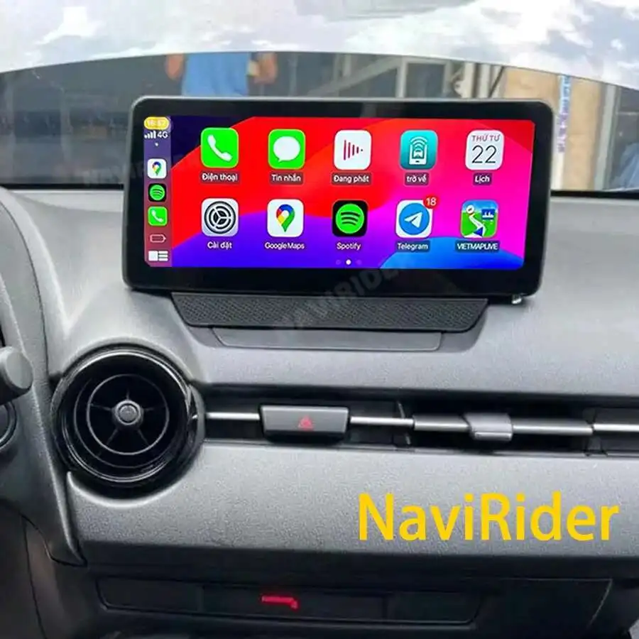 1920*720 Auto Autoradio 128GB Bildschirm Multimedia Video Player Für Mazda CX3 2015 CX-3 Mazda 2 2014-2020 Android 13 CarPlay Radio Image