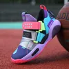 Große Jungen Basketball Schuhe Kinder Sport Schuhe Hohe Qualität Kinder Turnschuhe 2022 Männer