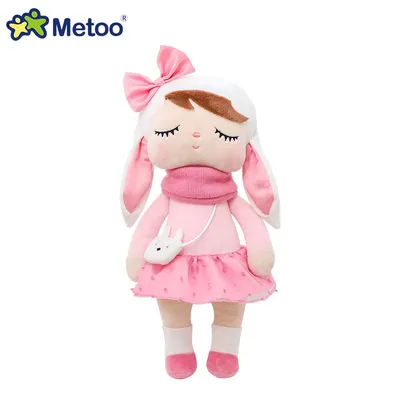 Stuffed Doll Soft Rabbit Toy Kits Baby Girls Plushies Metoo Angela Dolls