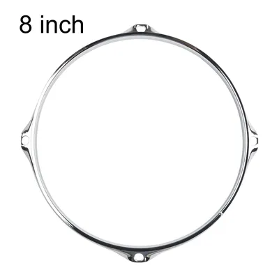Universal Snare Drum Hoops Entertainment Metal Protector Zinc Alloy Batter Guard Replacement Rim