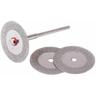 Jeu de disques diamantés 50 mm - 3 disques - taille : 50 mm - 3 disques