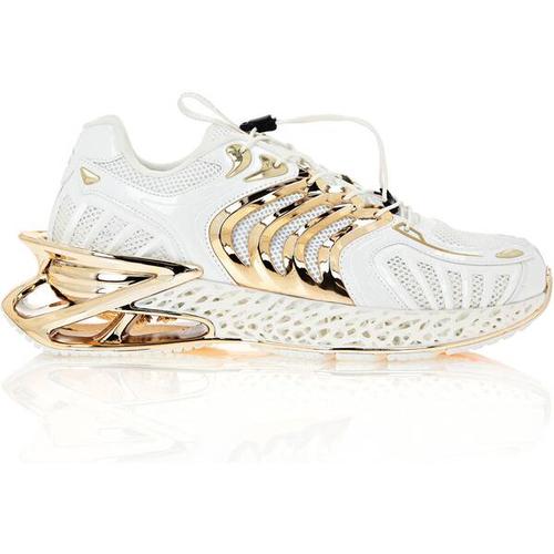 PLEIN SPORT Herren Halbschuhe THE THUNDER STROKE GEN.X.02., Größe 46 in Gold