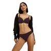 Bügel-BH TRIUMPH "Amourette Charm T WHP01", Damen, Gr. 85, Cup A, lila (deep burgundy), Microtouch, Spitze, Obermaterial: 48% Polyamid, 38% Polyester, 13% Elasthan, 1% Modal, elegant, BHs, Strech-Spitze