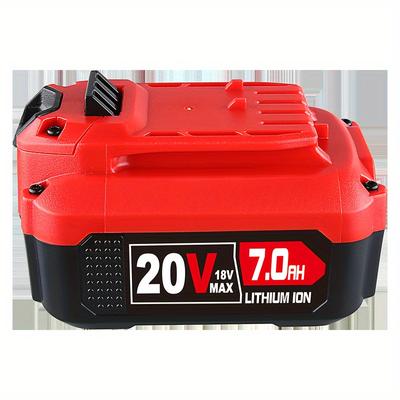 TEMU 1/2packs Cmcb202 Upgarded 7.0ah 20v Replacement For For Craftsman 20v Max Lithiumion Battery Cmcb201 Cmcb202-2 Cmcb204 Cmcb204-2 Cmcb209 Cmcb205 Cmcs500 For Craftsman 20volt Drill Battery