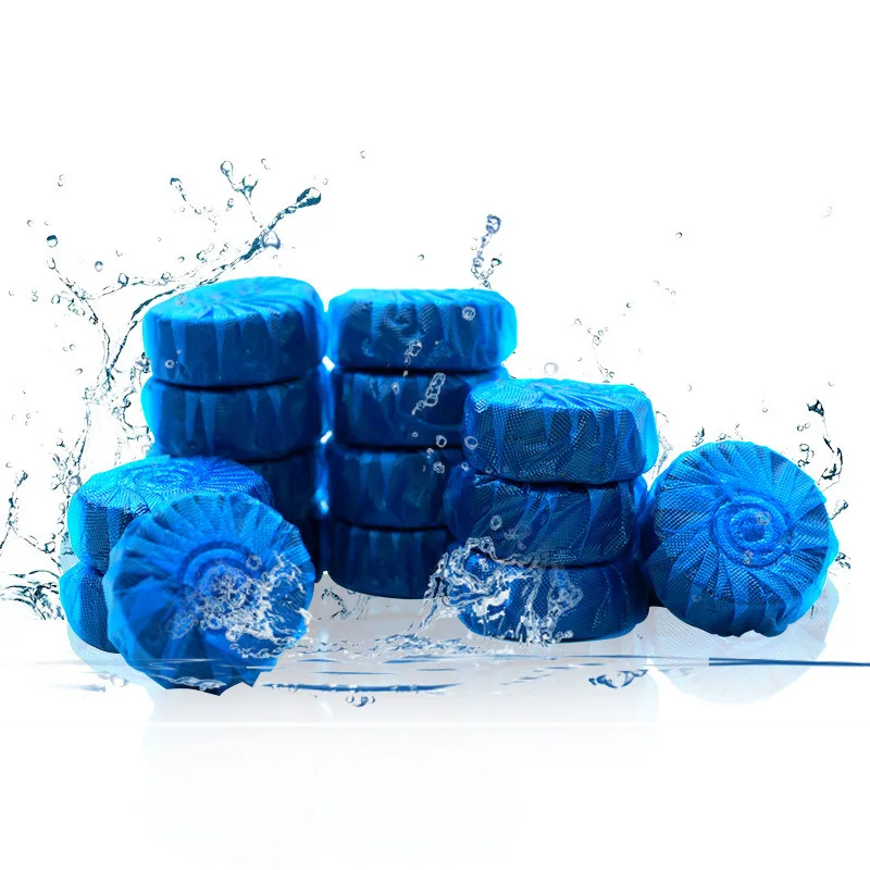 Toilette Geruchs entfernung Toilette starke Reinigung blaue Blase Eimer Toiletten reinigungs lösung Image