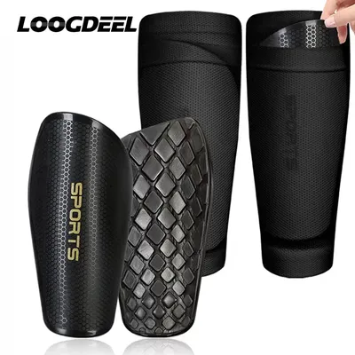 Loogdeel Soccer Shin Guards for Kids Youth Adults Shin Guards Pads with Sleeves, Lightweight ,