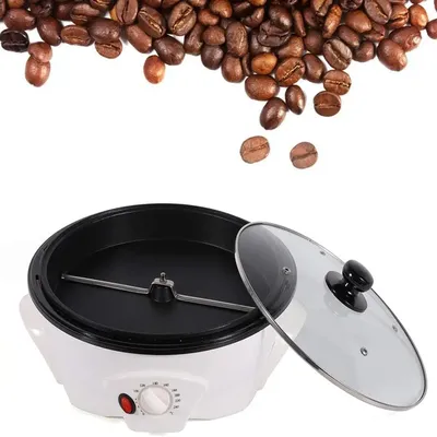 Commercial Coffee Bean Roaster 110V 1200W Electric Coffee Bean Roasting Machine for Coffee Bean Nut