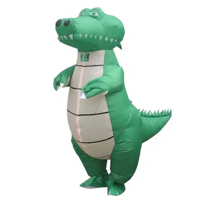 Adult Crocodile Inflatable Costume Purim Halloween Christmas Mascot Anime Party Cosplay Costume