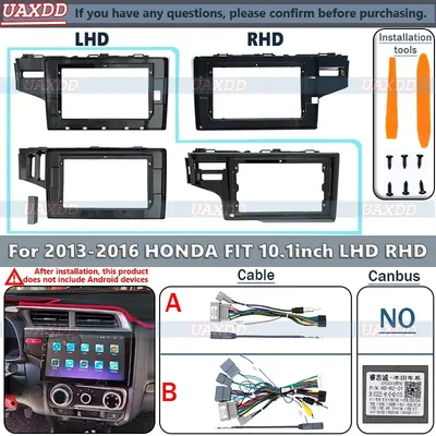 For HONDA 2014 FIT JAZZ car CD dvd radio Android fascia multimedia MP5 video Audio stereo