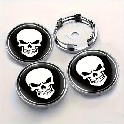 "TEMU 4pcs Design Wheel Center Caps - 2.36" Fit Emblem Covers For Cars, Motorcycles, Trucks & Suvs" Image