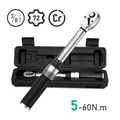 Chiave dinamometrica da 3/8" 5-60N.m Chiave dinamometrica con attacco quadrato Chiave dinamometrica Pro da 1/4" 5-25N.m Strumento professionale di riparazione automobilistica per biciclette