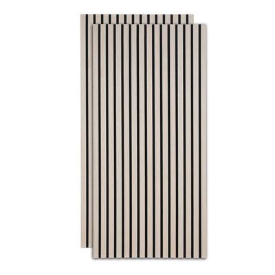 Swanew - Akustikpaneel mdf Wandverkleidung Natur Akustik Wandpaneel Moderne Wandpaneele aus Image