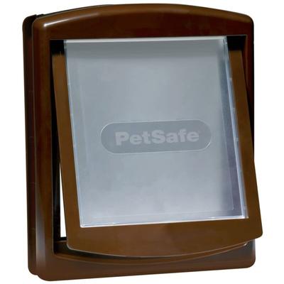 Haustiertür 2-Wege 755 Mittelgroß 26,7x22,8 cm Braun Petsafe