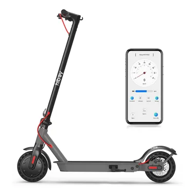 8.5" Solid Tires - Up to 17 Miles Long-Range & 19 MPH Portable Folding Commuting Scooter for Adults