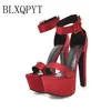BLXQPYT Damen Schuhe Alias Mujer Gladiator Sandalen Frauen Große Größe 33- 44 Sandalen Damen Schuhe